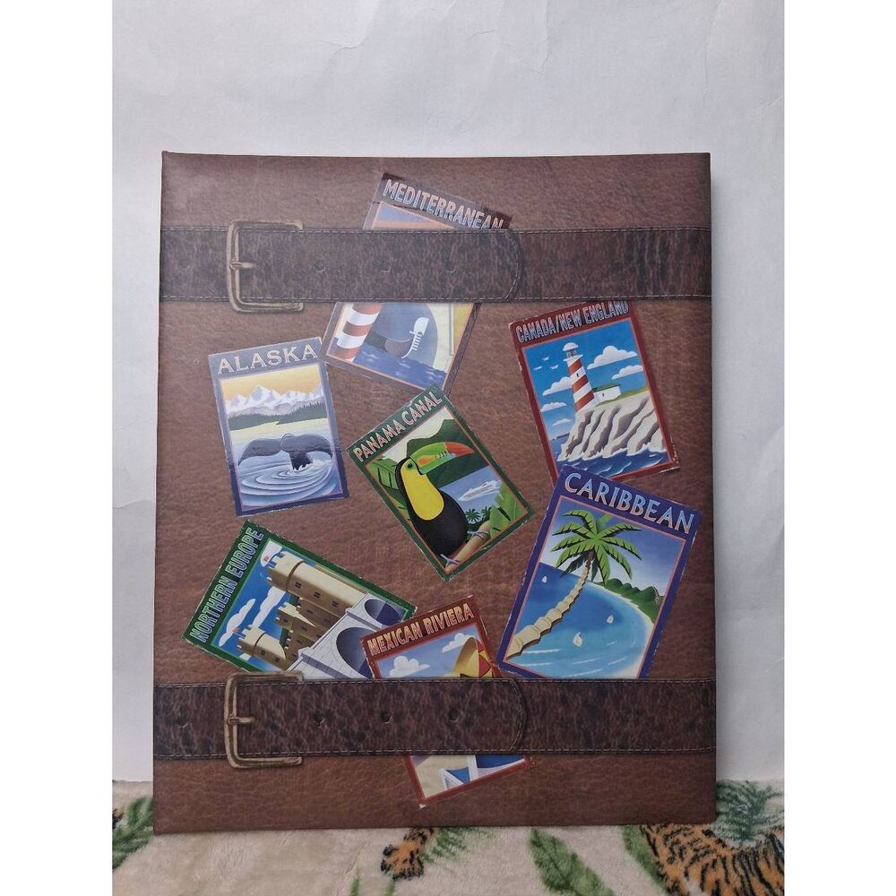 Princess Cruises Scrapebook With Postcards-Never Used